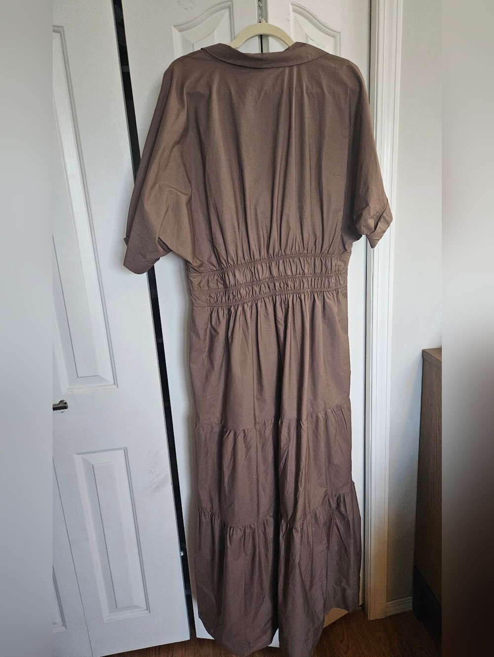 Anthropologie Summerset Maxi Shirt Dress 🌸 Size XL - Picture 4 of 6